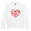 Thumbnail: Kids "Be Kind" Heart Sweatshirt – Cozy & Soft by Virtues4Kids