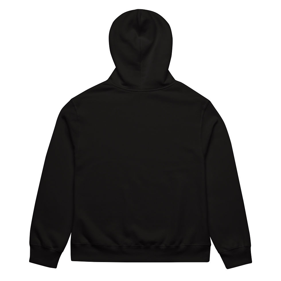 Thumbnail: Basic Reap Face Original Oversized Hoodie