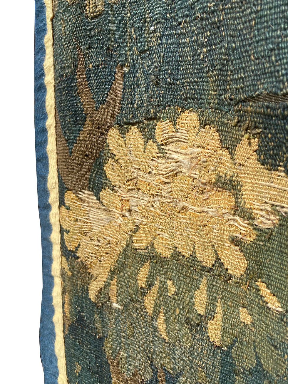 Thumbnail: Antique 18th Century Verdure Tapestry