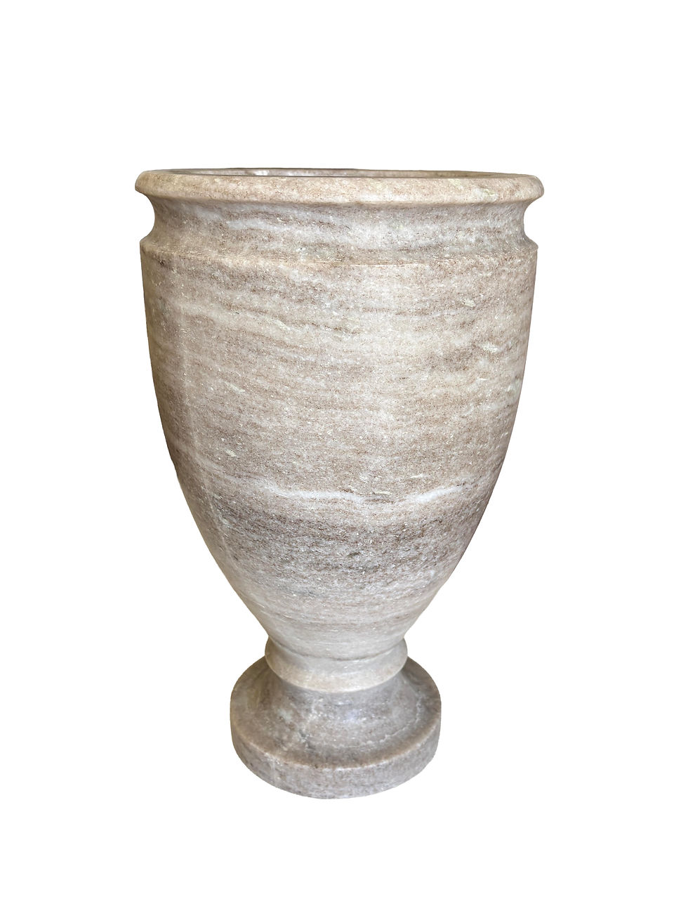 Thumbnail: Marble Vase with Beautiful Light Greige Tones