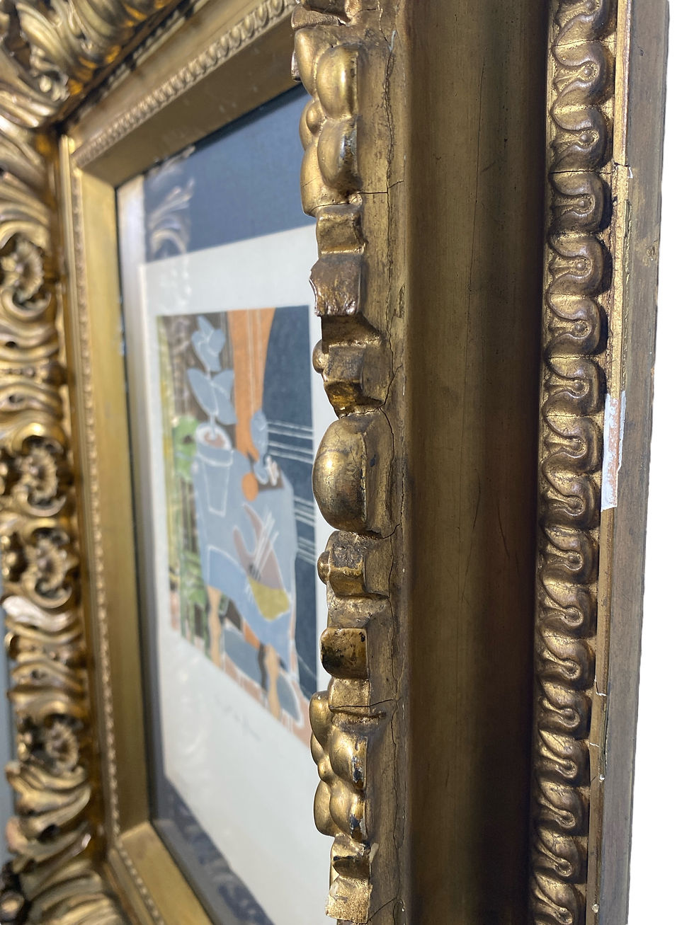 Thumbnail: Mid-Century "Le Pot de Fleurs" by Georges Braque, Signed Limited Ed. Collotype