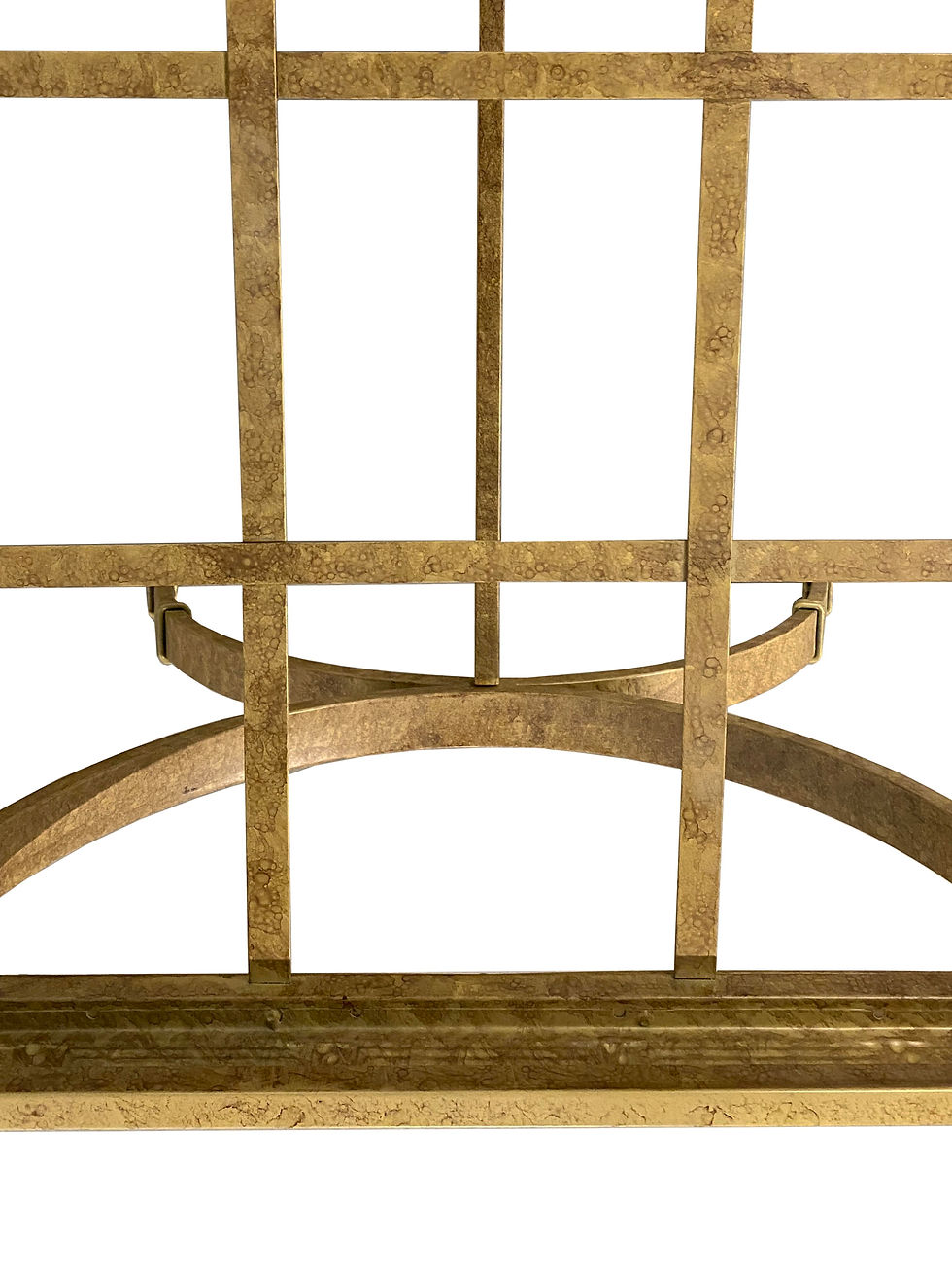 Thumbnail: Pair of Neoclassical Style Metal Indoor-Outdoor Side Tables