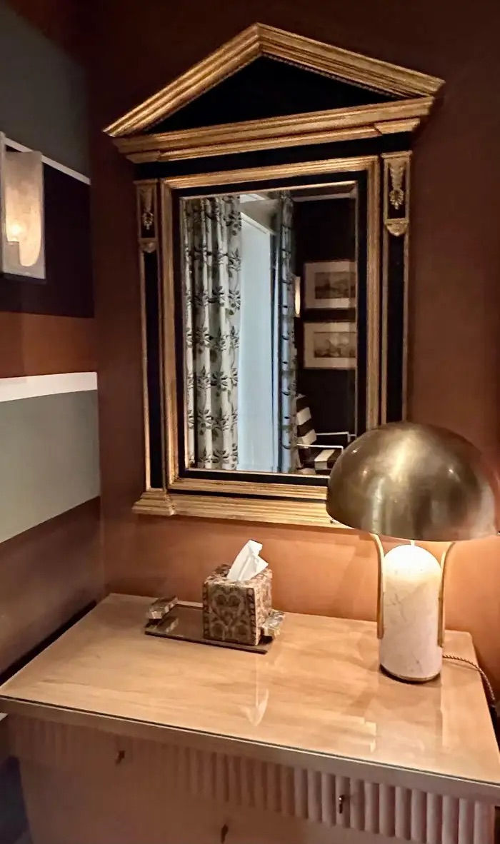 Thumbnail: Large Traditional Neoclassical-Style Mirror, Made in Italy