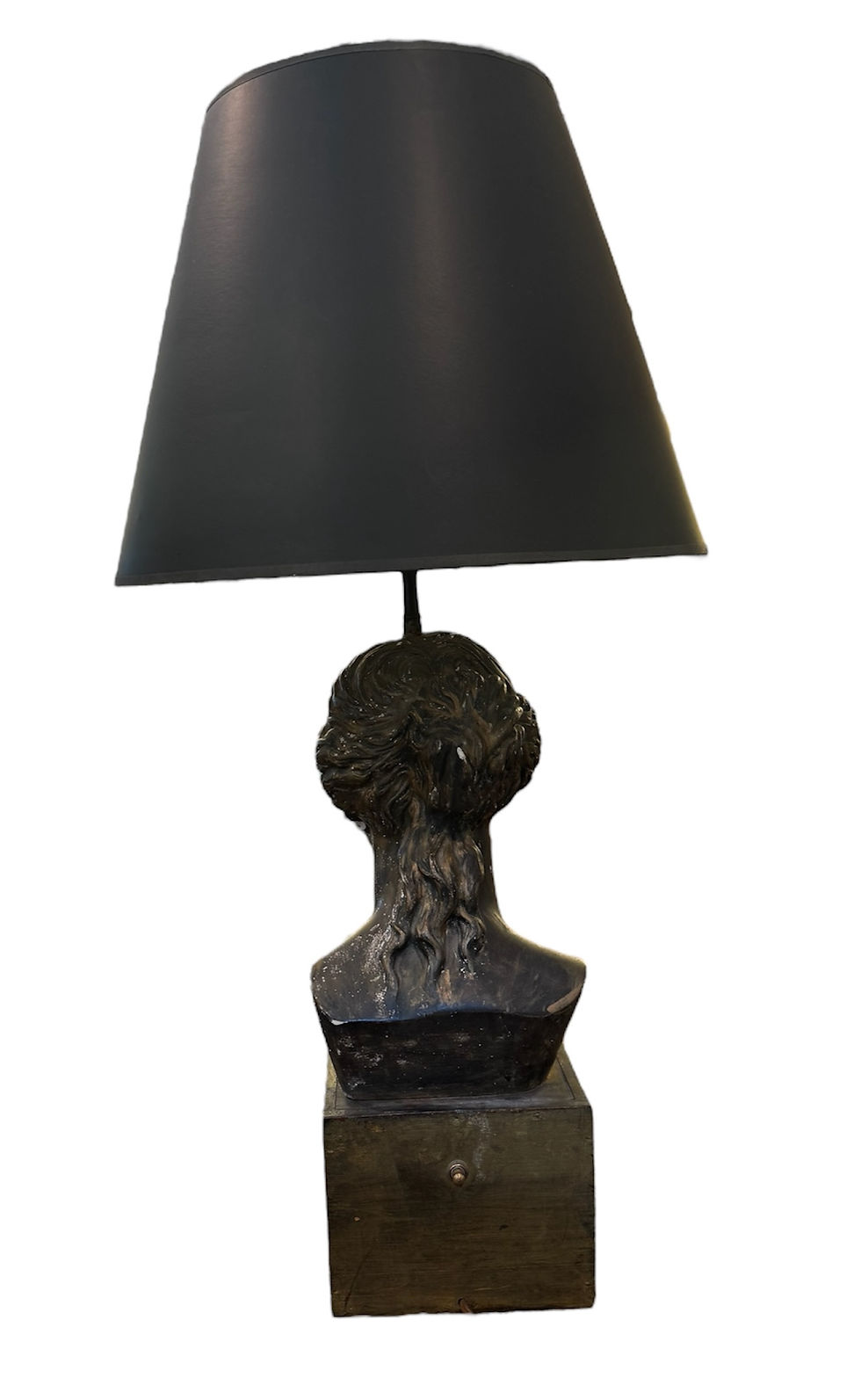 Thumbnail: Vintage Bust Lamp