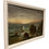 Thumbnail: Mid-Century Sea Oil Painting with Linen Frame