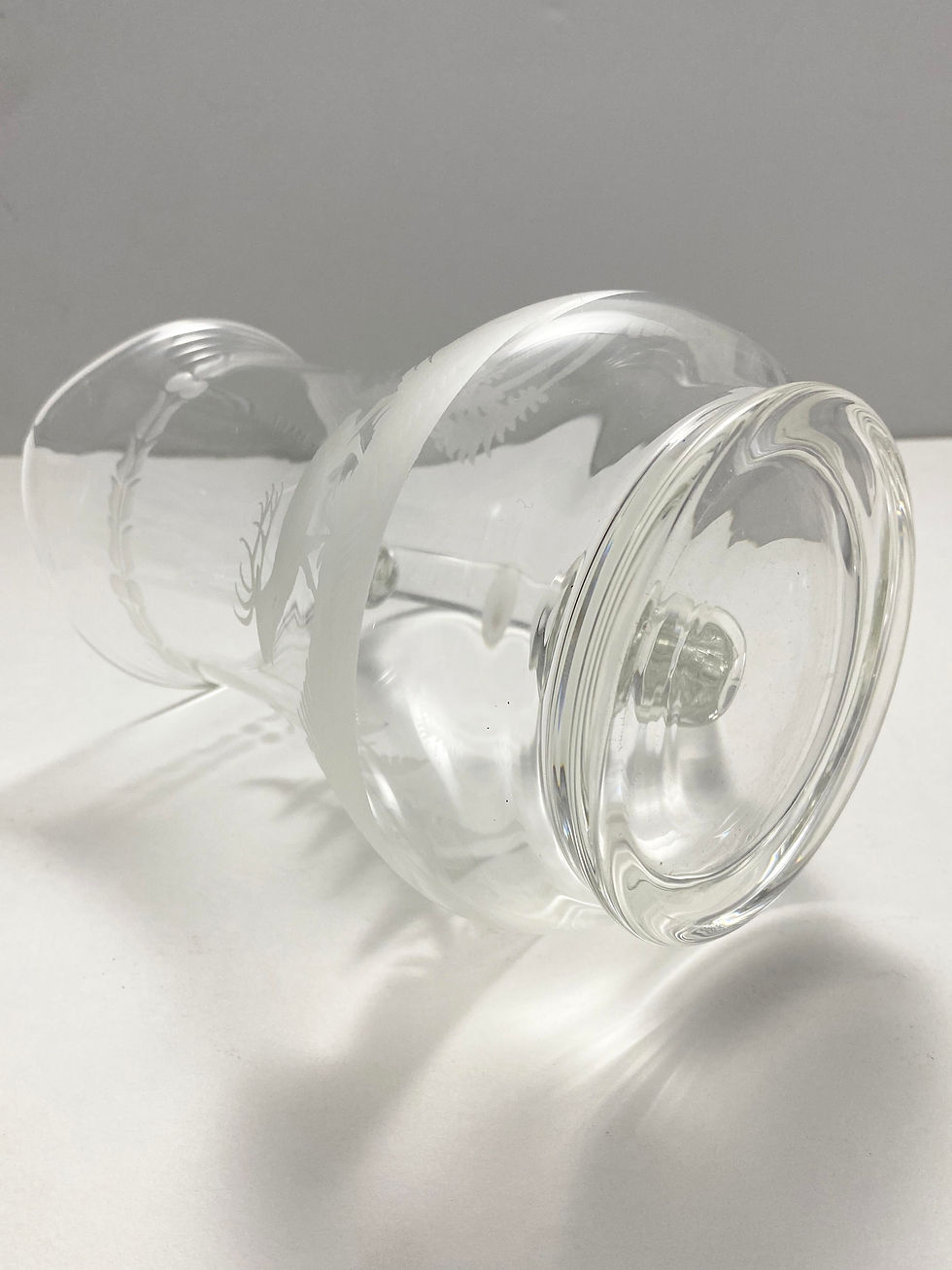 Thumbnail: Set of Etched Glass Pitchers Owned by Fashion Legend André Leon Talley