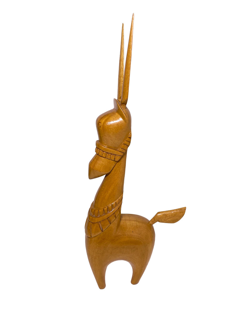 Thumbnail: Carved Wooden Horse Sculpture