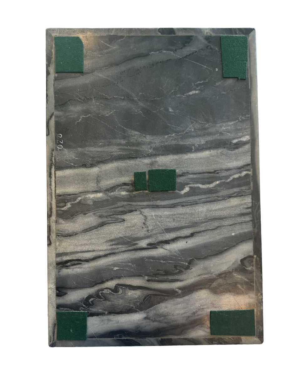 Thumbnail: Gray Marble Tray