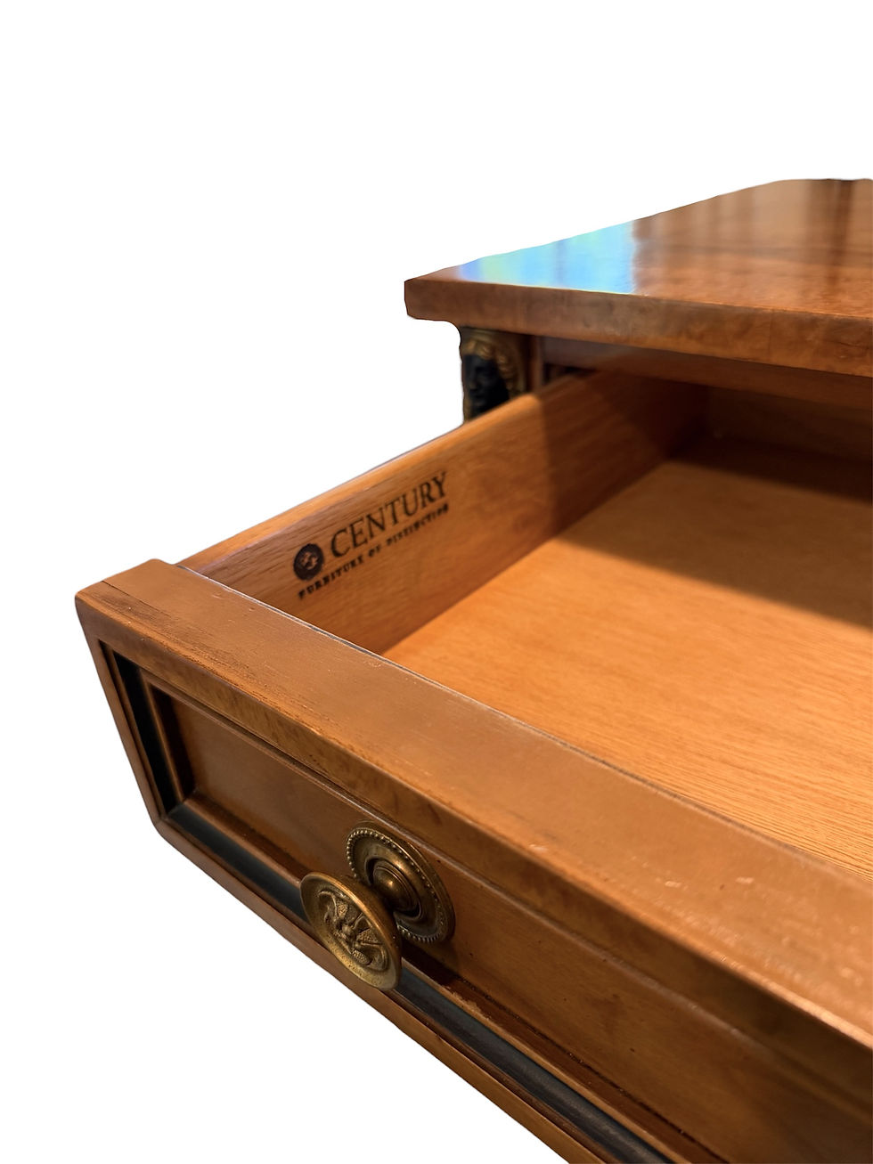 Thumbnail: Biedermeier Style Bedside or Side Table with Neoclassical Accents