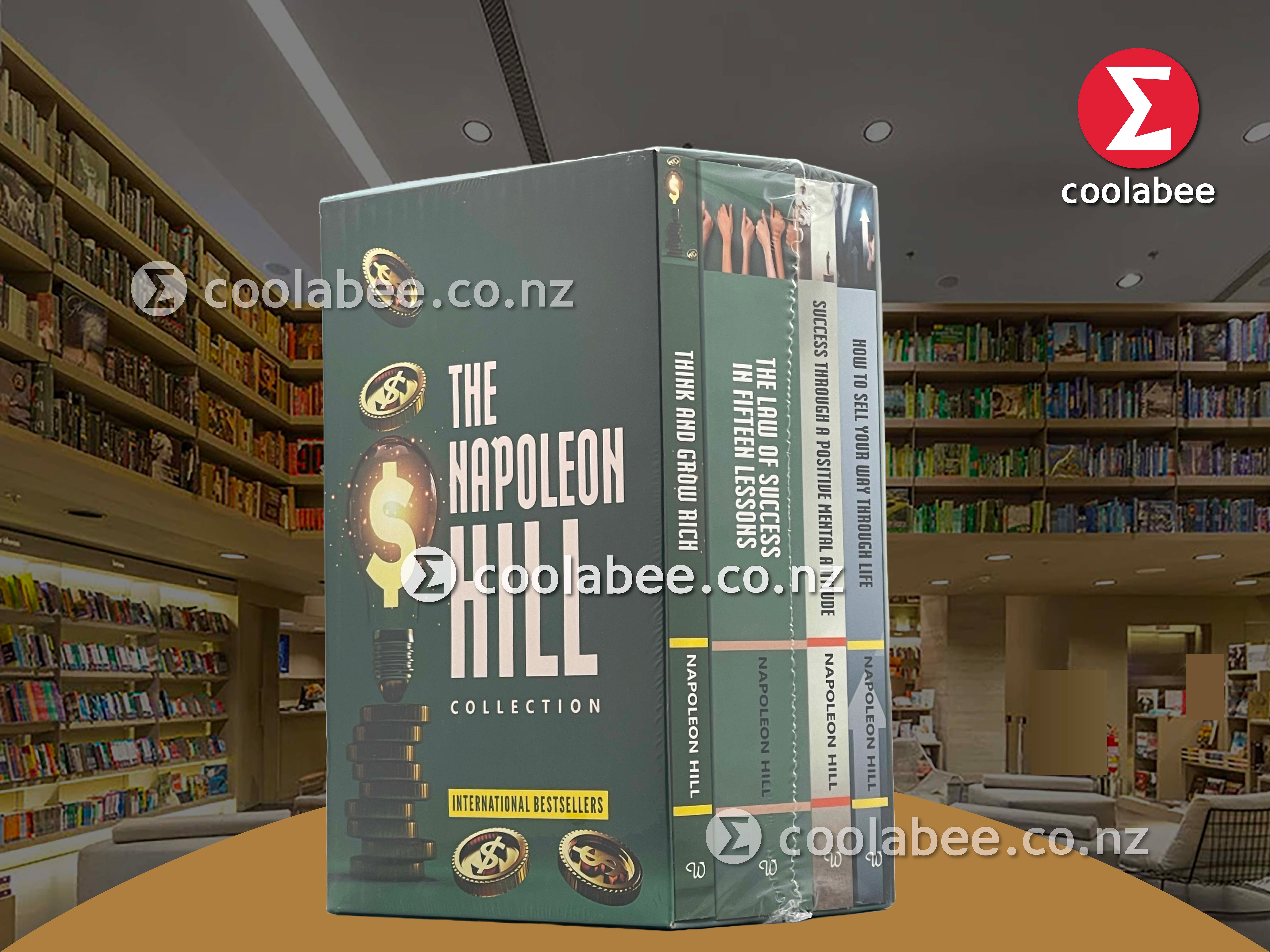 The Napoleon Hill Collection 4 Books Boxed Set Paperback