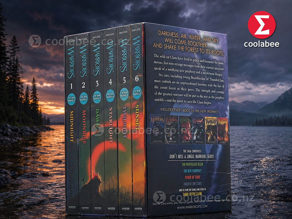 Thumbnail: Warriors Box Set The Complete Second Series (Warriors:The New Prophecy)