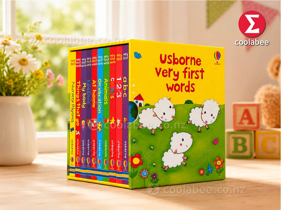 Usborne Very First Words 10 Mini Board Books Collection Box Set