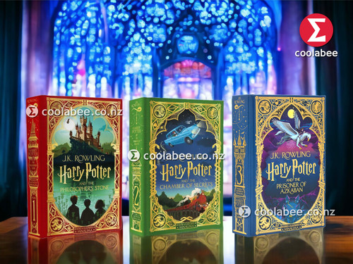 Harry Potter Mina Lima Edition Series 3 Books Set (Chamber, Stone