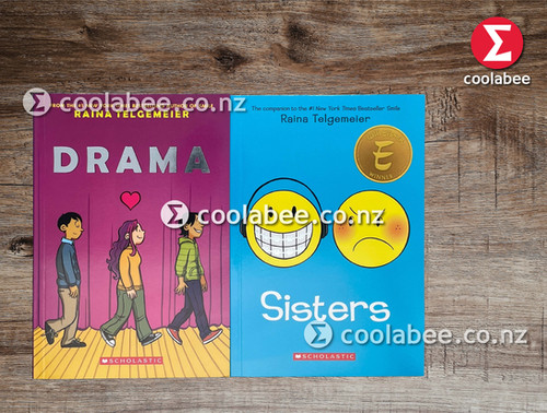 Raina Telgemeier: Ten Graphic Novel Book Collection – Paperback