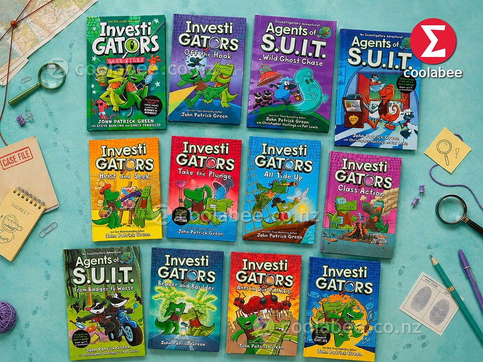 InvestiGators 12-Book Full-Colour Hardback Collection