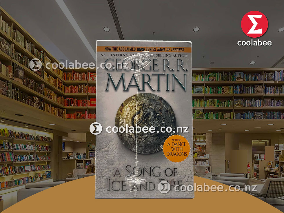 Thumbnail: A Game of Thrones 5-Book Boxed Set Paperback (Song of Ice and Fire Series)