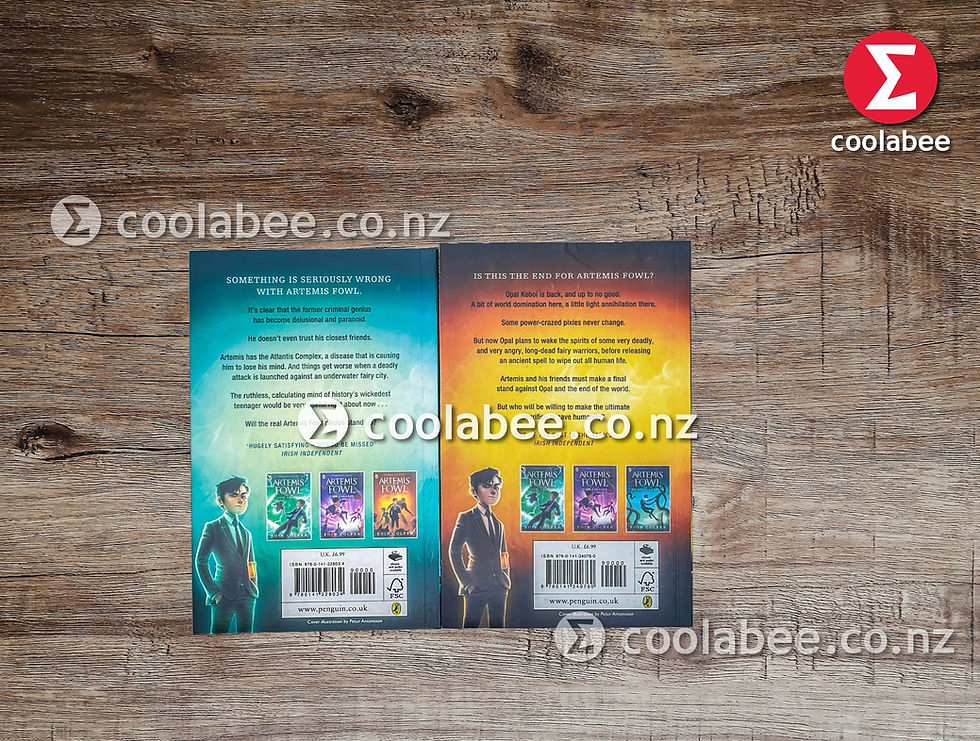Thumbnail: Artemis Fowl Series By Eoin Colfer Complete Collection 8 Books Set Paperback
