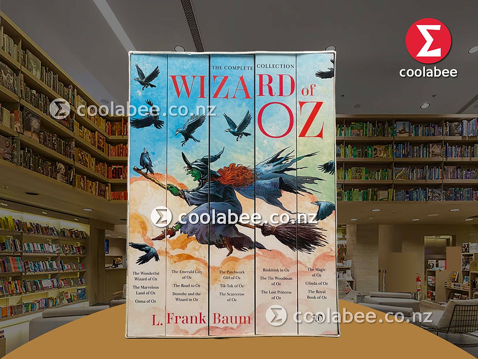 Thumbnail: Wizard of Oz The Complete Collection by L. Frank Baum 5 Omnibus Books Box Set