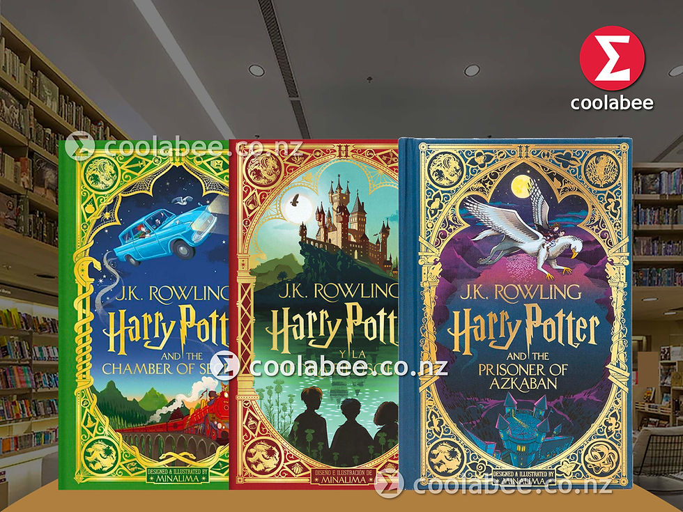 Thumbnail: Harry Potter Mina Lima Edition Series 3 Books Set (Chamber, Stone & Azkaban)