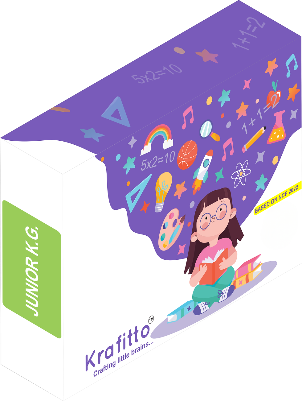 Krafitto Junior K.G. Books + Activity Sheets