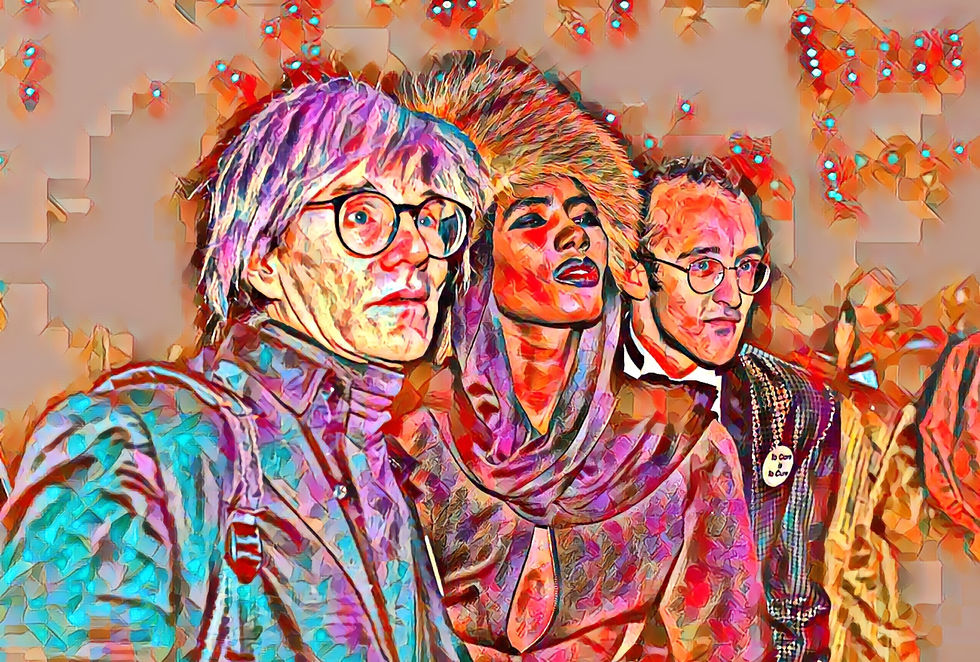 Andy, Grace and Keith - Oil on canvas