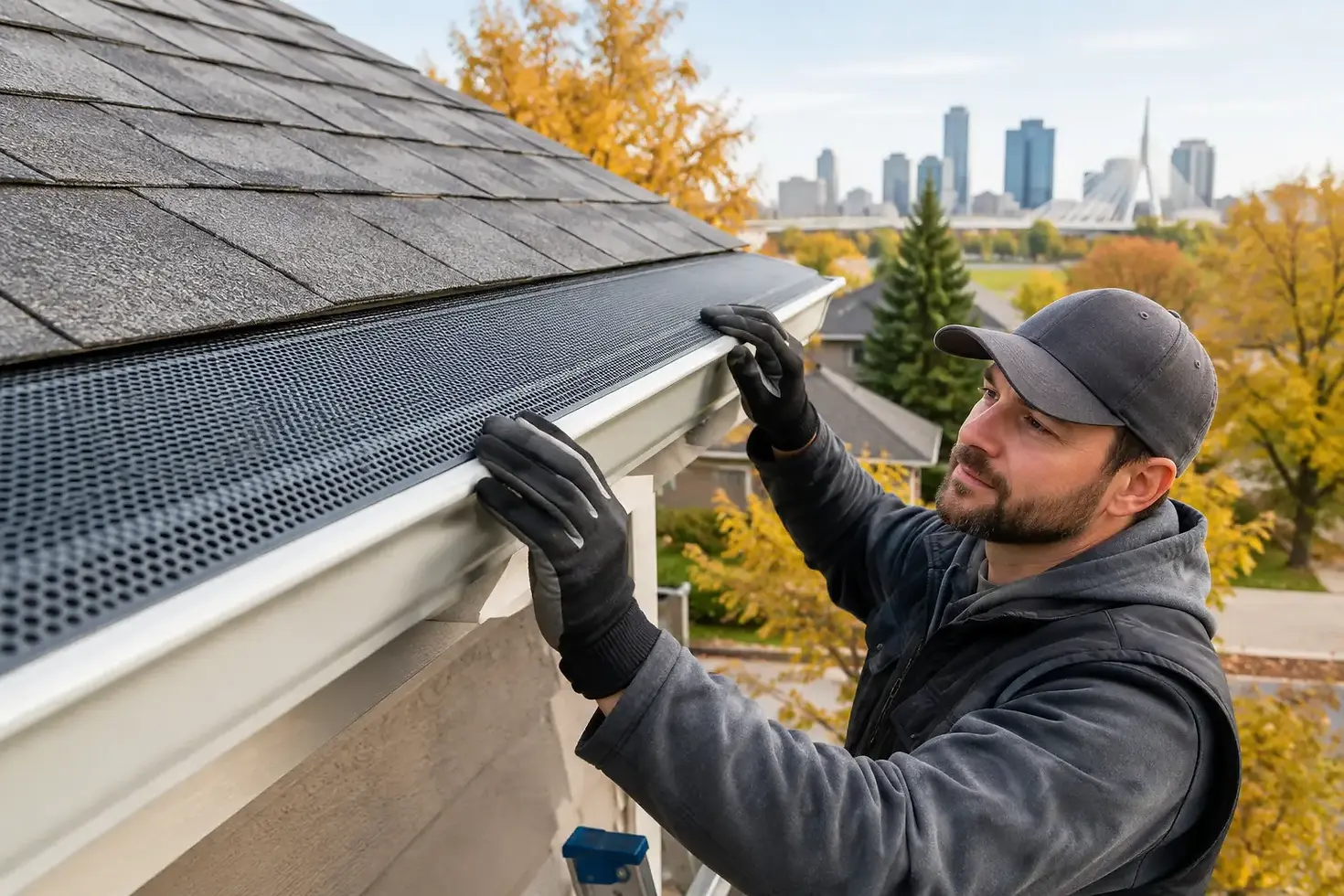 When to Install Leaf Guards on Winnipeg Homes