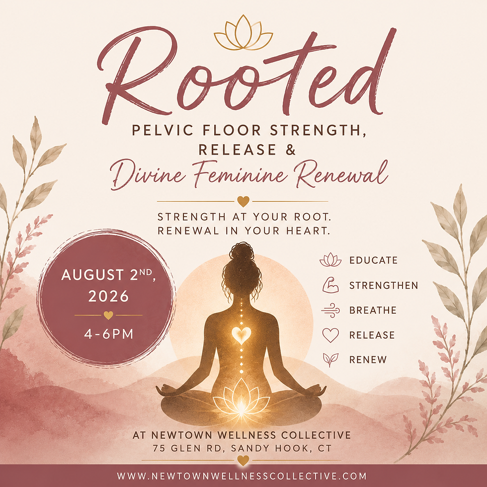 Rooted: Pelvic Floor Strength, Release & Divine Feminine Renewal