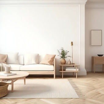 Clean Living Room Luxury space