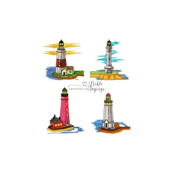 Thumbnail: Deluxe collection: 20 Lighthouse machine embroidery designs