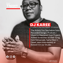 DJ Karee.png Music theory studios