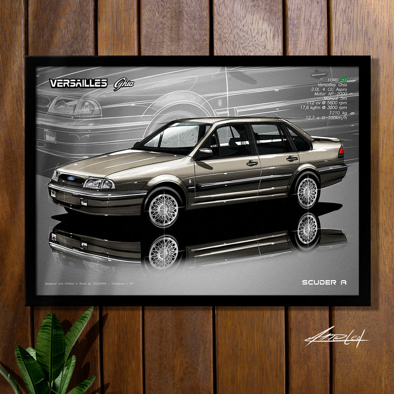 Thumbnail: QUADRO DECORATIVO FORD VERSAILLES GHIA 2.0 4P - PERSPECTIVE