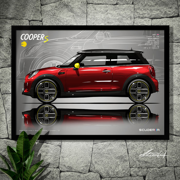 Thumbnail: QUADRO DECORATIVO MINI COOPER SE 2P (F56) - SIDE STREET