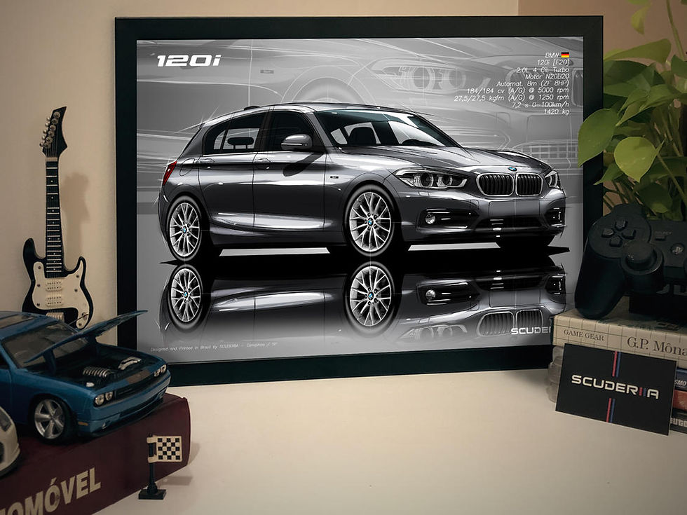 Thumbnail: QUADRO DECORATIVO BMW 120i F20 - PERSPECTIVE
