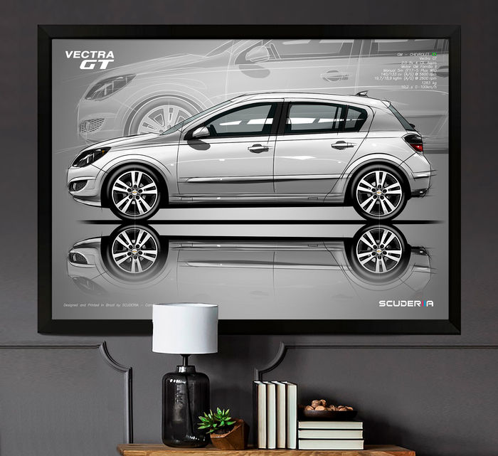 Thumbnail: QUADRO DECORATIVO CHEVROLET VECTRA GT 2.0 - SIDE STREET