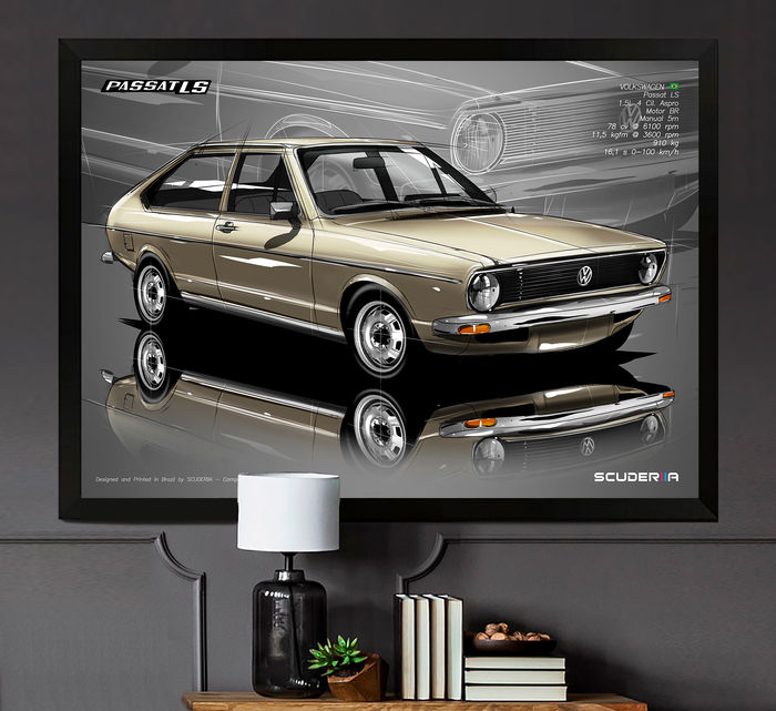 Thumbnail: QUADRO DECORATIVO VOLKSWAGEN PASSAT LS 1.5 - PERSPECTIVE