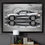 Miniatura: QUADRO DECORATIVO MITSUBISHI ECLIPSE GST 2.0 TURBO 1997/1999 - SIDE STREET