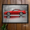 QUADRO DECORATIVO MITSUBISHI 3000 GT VR4 - SIDE STREET