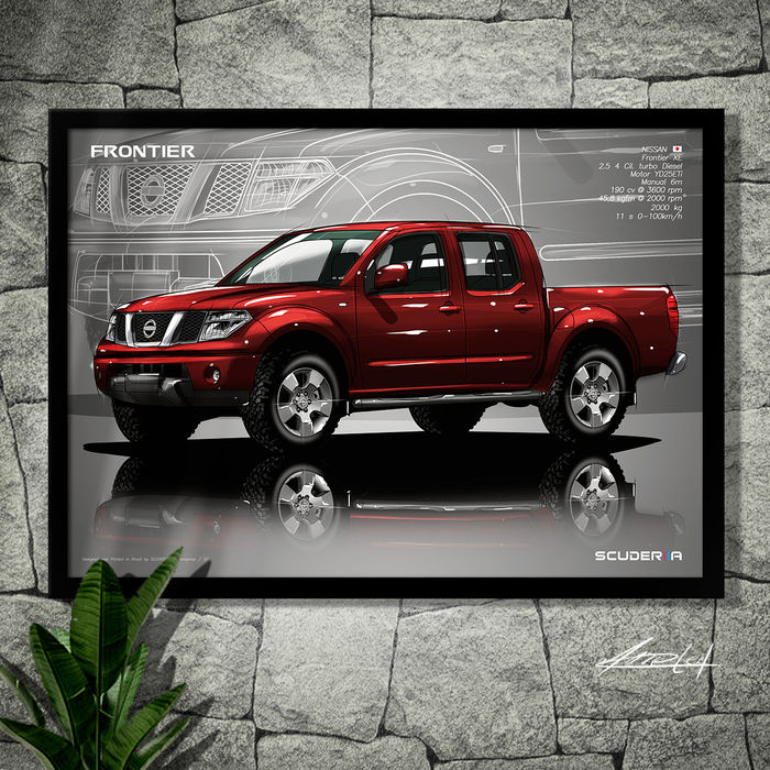 Thumbnail: QUADRO DECORATIVO NISSAN FRONTIER XE 2008-2016 - PERSPECTIVE