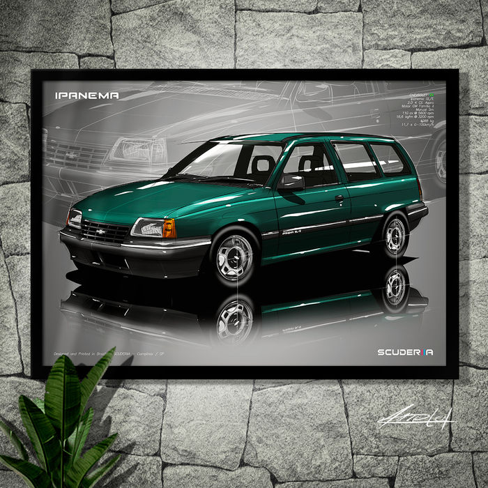 Miniatura: QUADRO DECORATIVO CHEVROLET IPANEMA SLE 2P - PERSPECTIVE