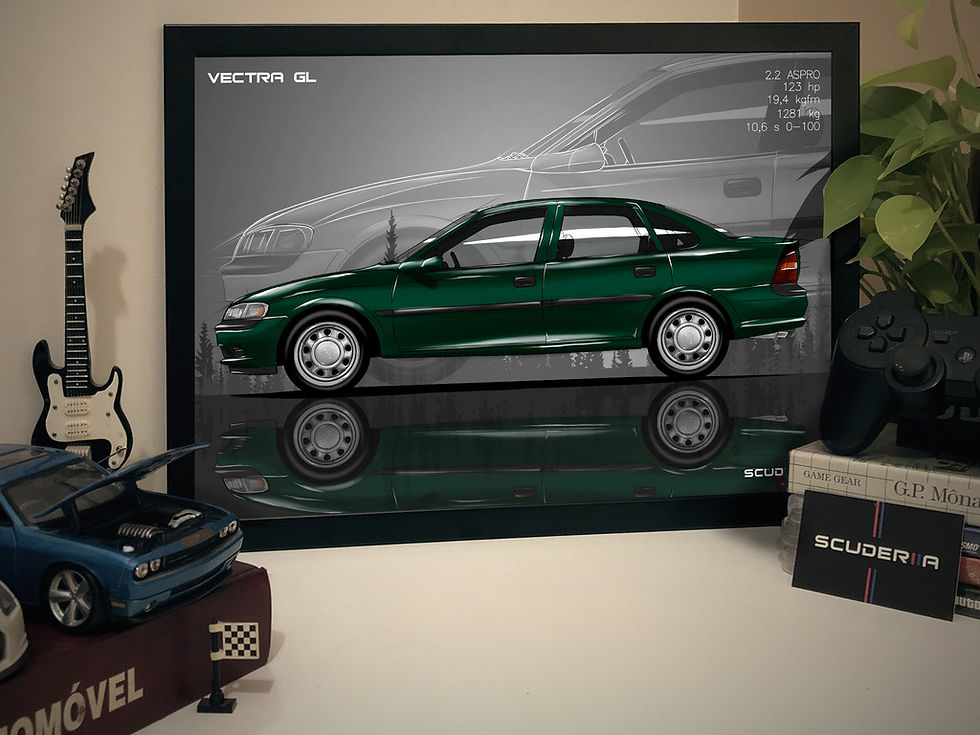 Miniatura: QUADRO DECORATIVO CHEVROLET VECTRA GL 2.0 (G2) - SIDE STREET