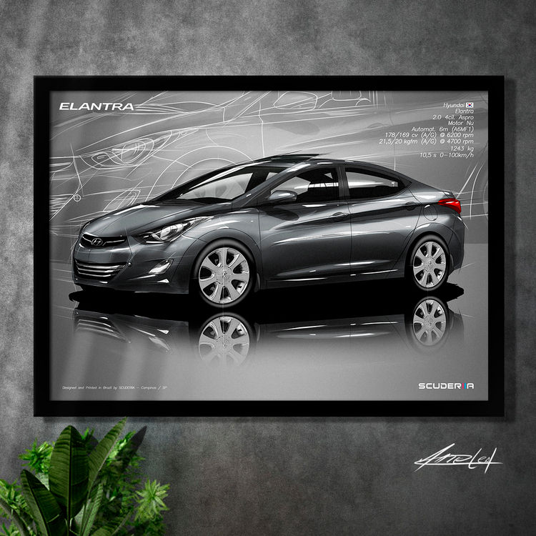 Miniatura: QUADRO DECORATIVO HYUNDAI SONATA 2.0 16V - PERSPECTIVE