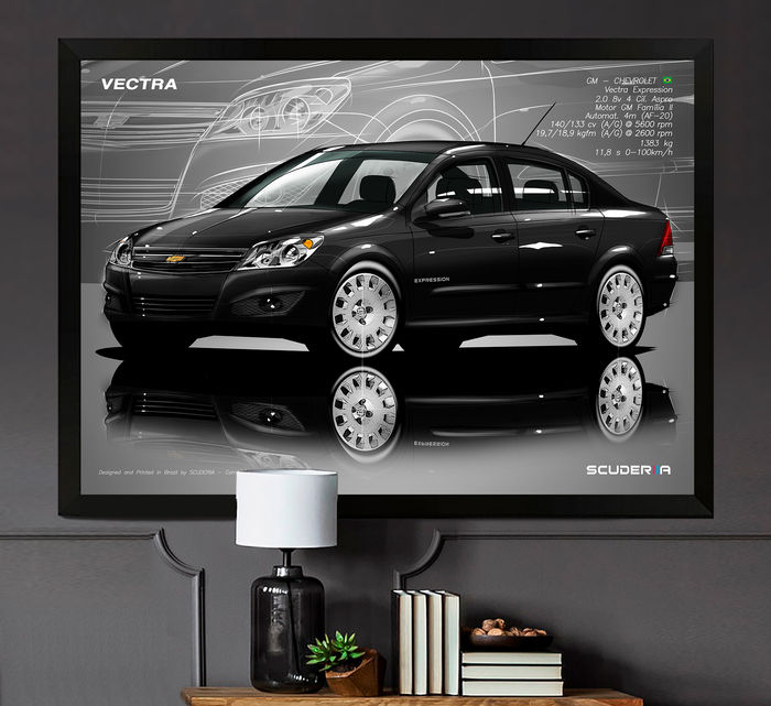Miniatura: QUADRO DECORATIVO CHEVROLET VECTRA EXPRESSION 2.0 8V 2010/2011 - PERSPECTIVE