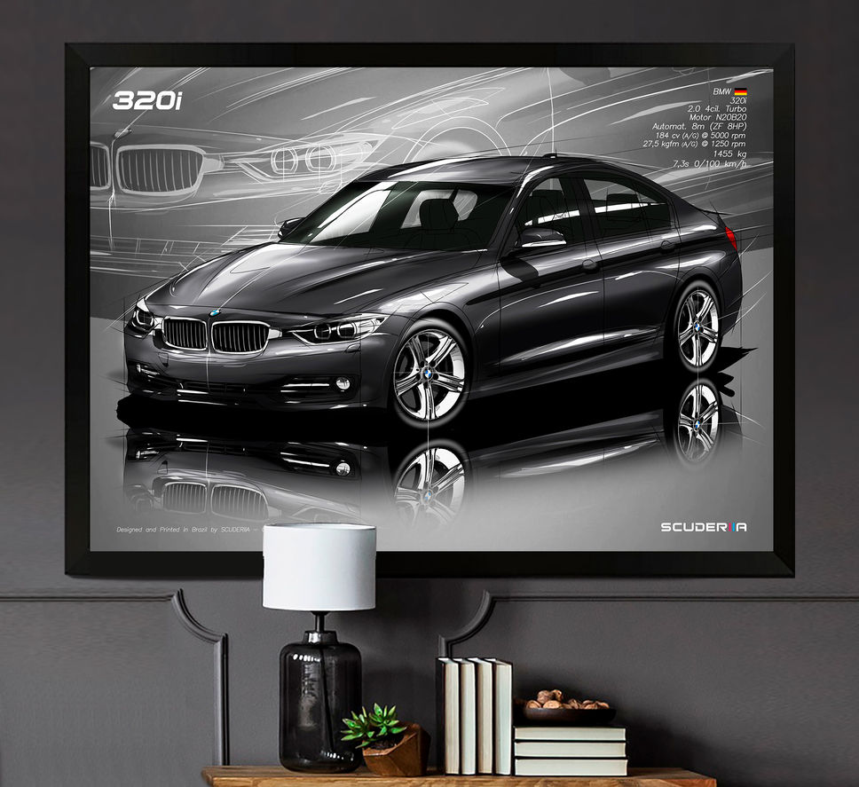 Thumbnail: QUADRO DECORATIVO BMW 320i Sport GP 2.0 TURBO (F30) - PERSPECTIVE