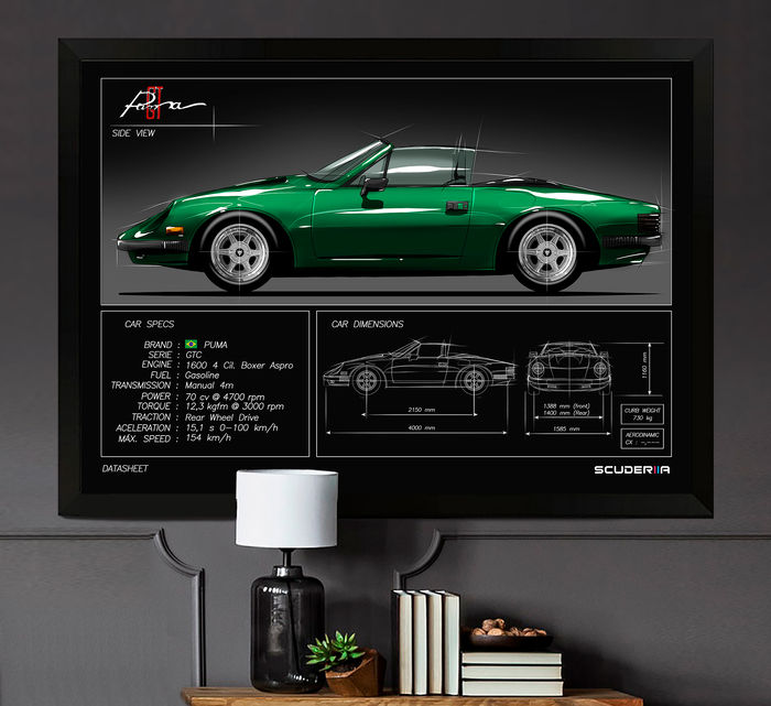 Thumbnail: QUADRO DECORATIVO PUMA GTC - DATA SHEET