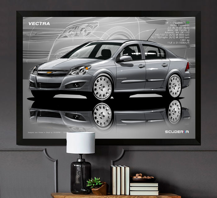Miniatura: QUADRO DECORATIVO CHEVROLET VECTRA EXPRESSION 2.0 8V 2010/2011 - PERSPECTIVE