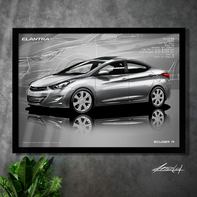 Miniatura: QUADRO DECORATIVO HYUNDAI SONATA 2.0 16V - PERSPECTIVE