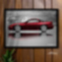 QUADRO DECORATIVO MITSUBISHI 3000 GT VR4 - SIDE STREET