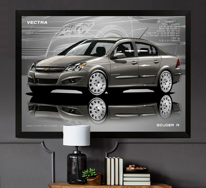 Miniatura: QUADRO DECORATIVO CHEVROLET VECTRA EXPRESSION 2.0 8V 2010/2011 - PERSPECTIVE