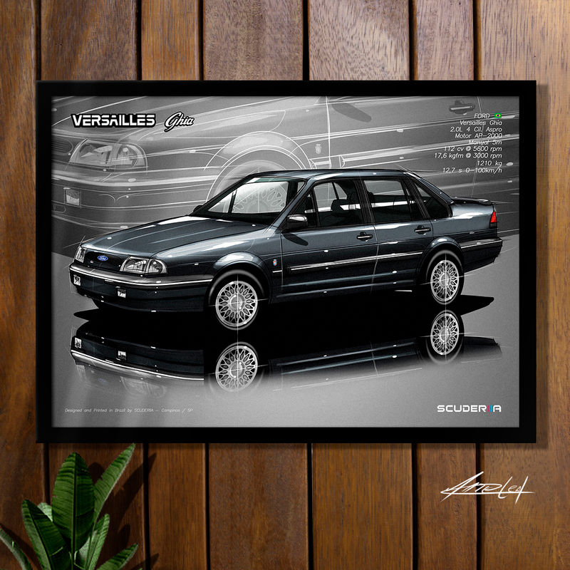 Thumbnail: QUADRO DECORATIVO FORD VERSAILLES GHIA 2.0 4P - PERSPECTIVE