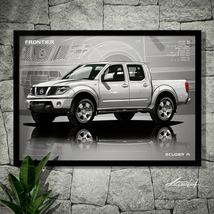 Miniatura: QUADRO DECORATIVO NISSAN FRONTIER XE 2008-2016 - PERSPECTIVE